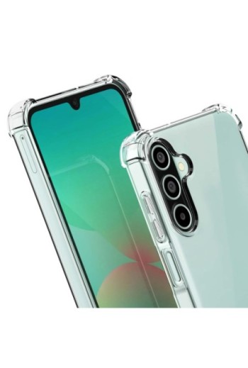 Cover Antiurto Ufficiale Samsung A26 con Angoli Protettivi – Trasparente