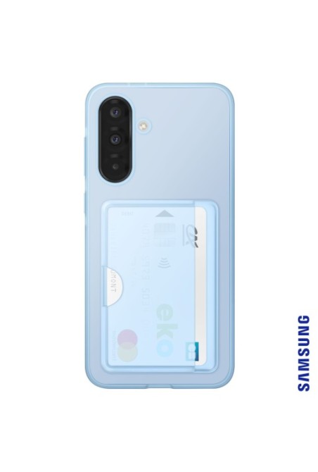 Custodia Porta Carte Originale Samsung Galaxy A36 - Slot Carte Blu