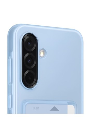 Custodia Porta Carte Originale Samsung Galaxy A36 - Slot Carte Blu