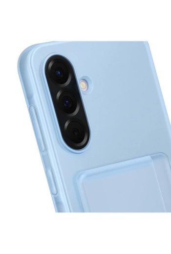 Custodia Porta-Carte Originale Samsung Card Slot Blu per Galaxy A56