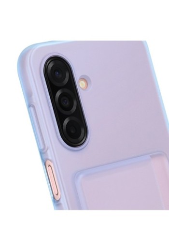 Custodia Porta-Carte Originale Samsung Card Slot Blu per Galaxy A26