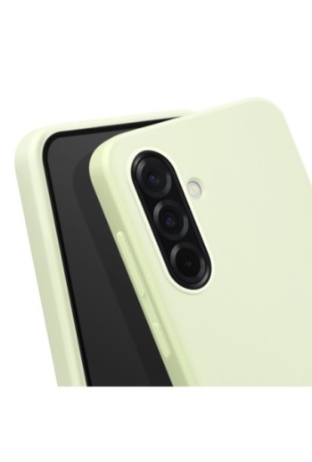 Cover Soft Touch Originale Samsung Silicone Verde Chiaro per Galaxy A36