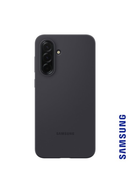 Cover Soft Touch Originale Samsung Silicone Nera per Galaxy A36