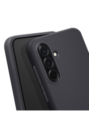 Cover Soft Touch Originale Samsung Silicone Nera per Galaxy A36