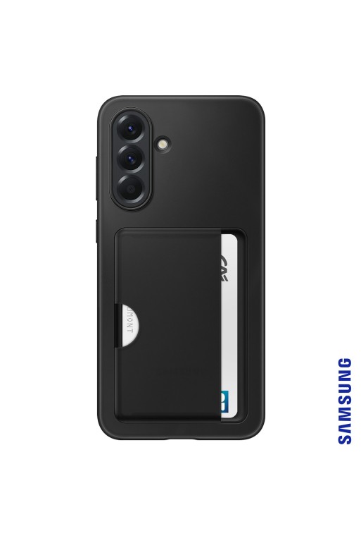 Custodia Portacarte Originale Samsung Card Slot Nera per Galaxy A56