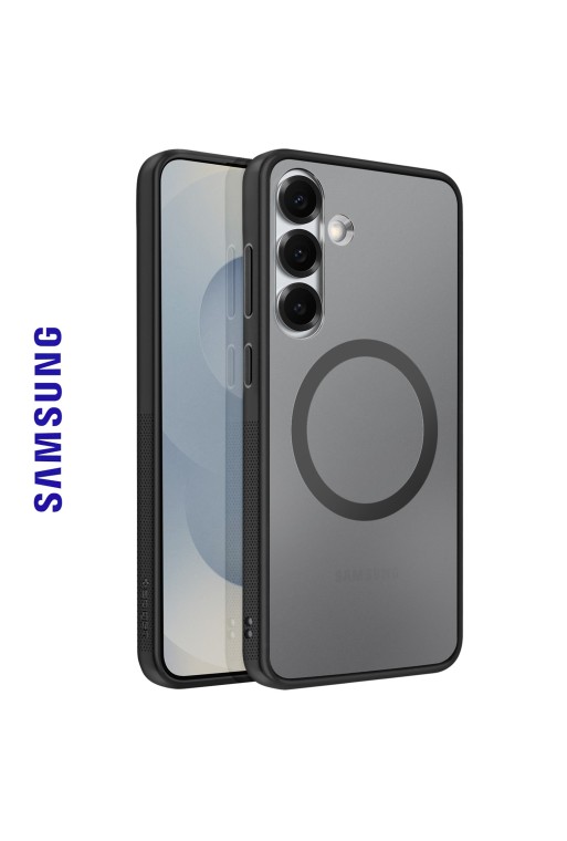 Custodia Originale Samsung Galaxy S25 - Capella Magnetica Nero