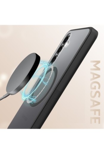 Custodia Originale Samsung Galaxy S25 - Capella Magnetica Nero