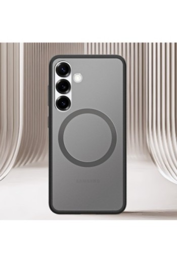 Custodia Originale Samsung Galaxy S25 - Capella Magnetica Nero