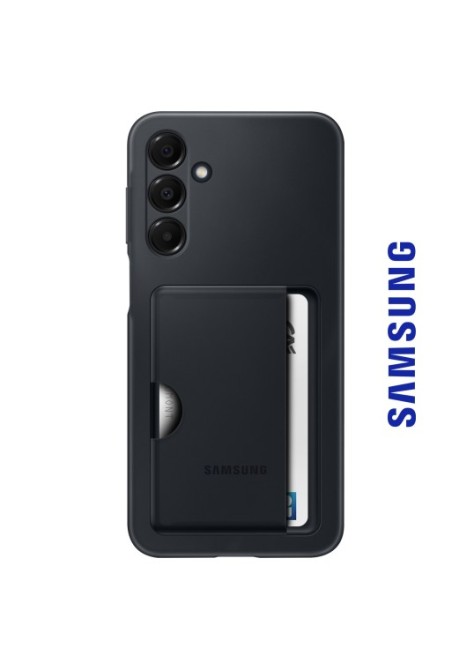 Custodia Originale Samsung Card Slot con Supporto per carte Nera per Galaxy A16