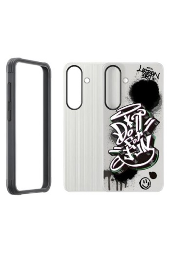 Custodia Samsung Galaxy S25 Plus Flipsuit Protezione antiurto Nero Samsung