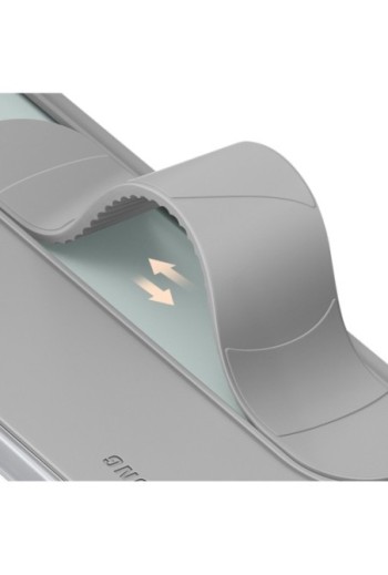 Cover Samsung Galaxy S25 con maniglia sostegno Grigio chiaro Samsung