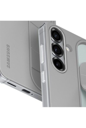 Cover Samsung Galaxy S25 con maniglia sostegno Grigio chiaro Samsung