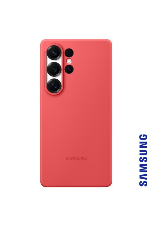 Cover Samsung Galaxy S25 Ultra Silicone Soft Touch Rosso Samsung