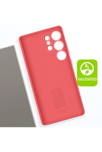 Cover Samsung Galaxy S25 Ultra Silicone Soft Touch Rosso Samsung