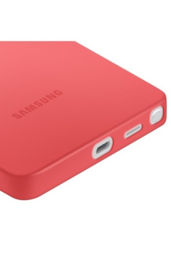 Cover Samsung Galaxy S25 Ultra Silicone Soft Touch Rosso Samsung