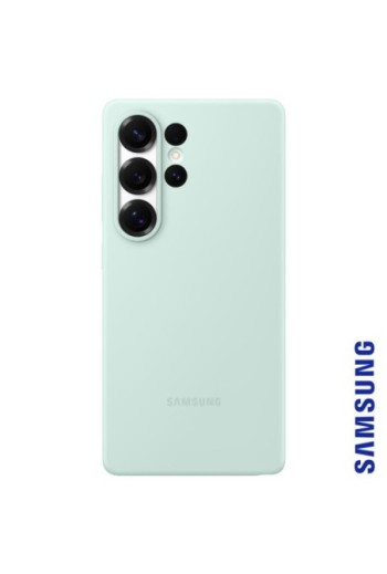 Cover Samsung Galaxy S25 Ultra Silicone Soft Touch Verde Chiaro Samsung