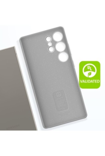 Cover Samsung Galaxy S25 Ultra Silicone Soft Touch Grigio Samsung