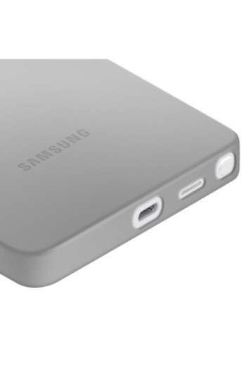 Cover Samsung Galaxy S25 Ultra Silicone Soft Touch Grigio Samsung