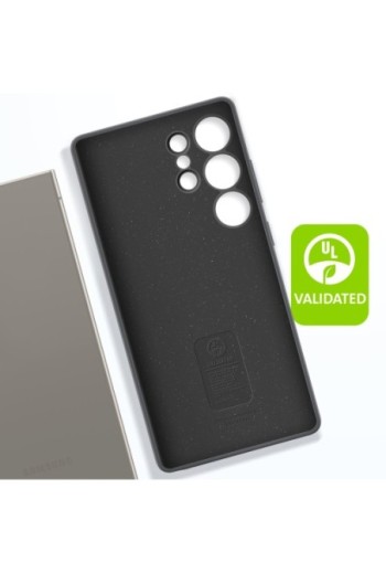 Cover Samsung Galaxy S25 Ultra Silicone Soft Touch Nero Samsung