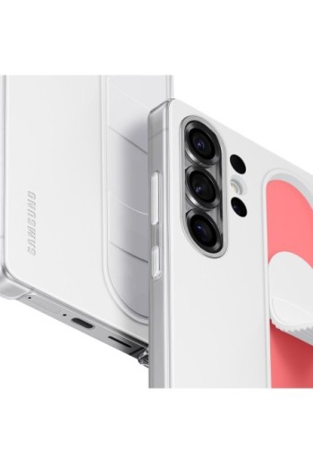 Cover Samsung Galaxy S25 Ultra con maniglia sostegno Bianco Samsung