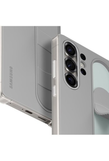 Cover Samsung Galaxy S25 Ultra con maniglia sostegno Grigio Samsung