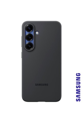 Cover Samsung Galaxy S25 Plus Silicone Soft Touch Nero Samsung