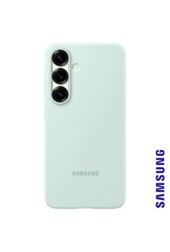 Cover Samsung Galaxy S25 Silicone Soft Touch Verde Chiaro Samsung
