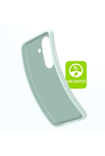 Cover Samsung Galaxy S25 Silicone Soft Touch Verde Chiaro Samsung