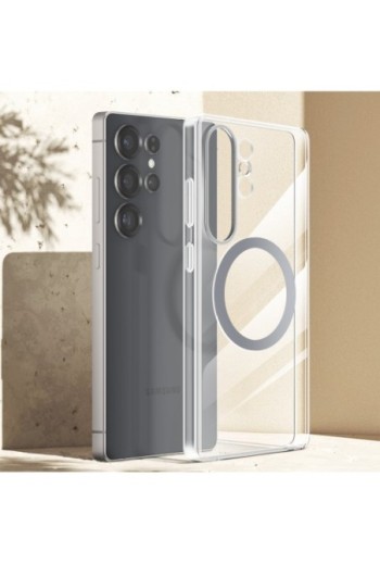 Cover con anello Samsung Galaxy S25 Ultra Sottile e leggero Trasparente Samsung