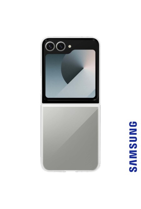 Cover trasparente originale Clear Case SMAPP per Samsung Galaxy Z Flip6 - protezione ottimale