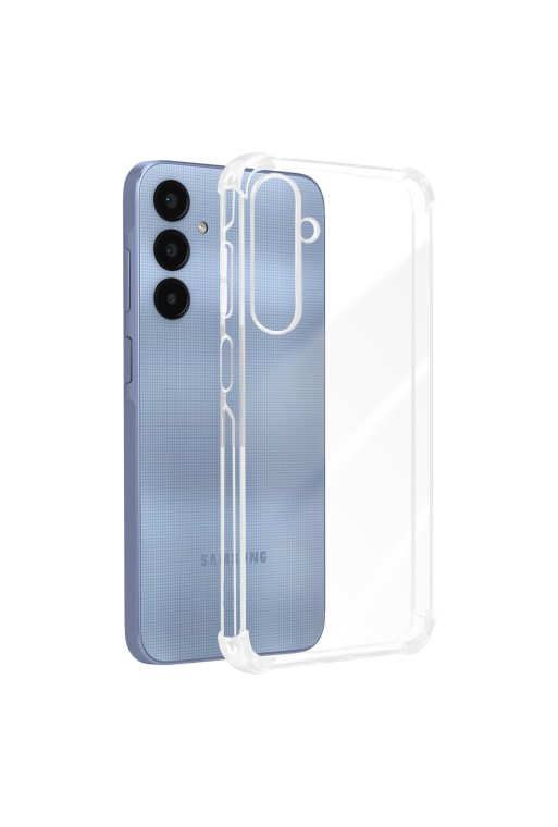 Cover bumper originale Samsung Galaxy A25 in silicone sottile - trasparente