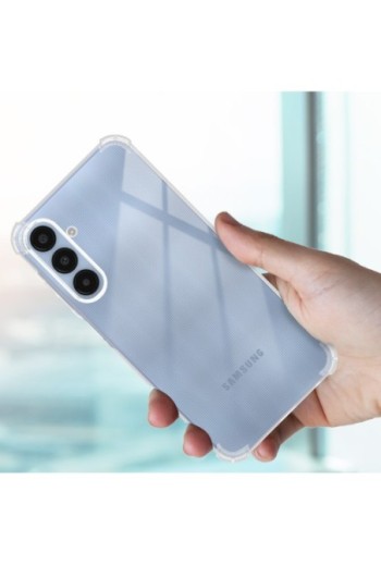Cover bumper originale Samsung Galaxy A25 in silicone sottile - trasparente