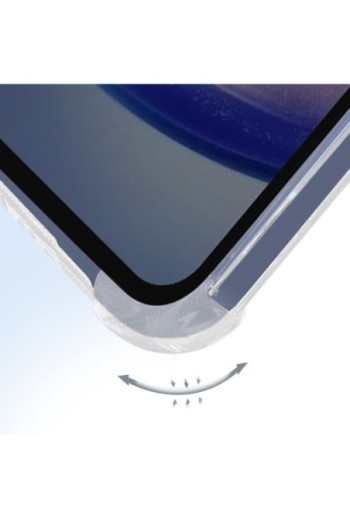 Cover bumper originale Samsung Galaxy A25 in silicone sottile - trasparente