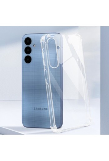 Cover bumper originale Samsung Galaxy A25 in silicone sottile - trasparente