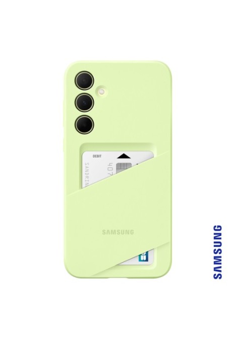Cover originale Samsung Galaxy A35 5G portacarte Card Slot Case lime
