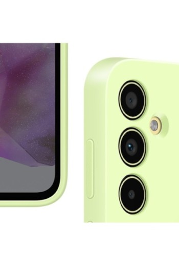 Cover originale Samsung Galaxy A35 5G portacarte Card Slot Case lime