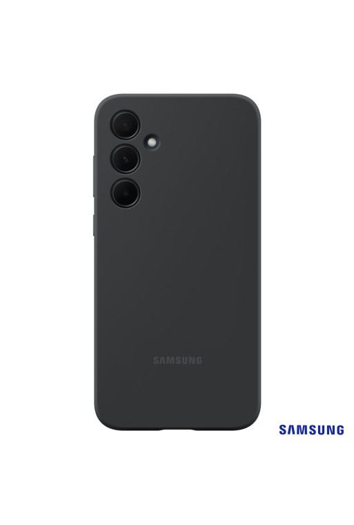 Cover originale Samsung Galaxy A55 5G silicone sottile - black