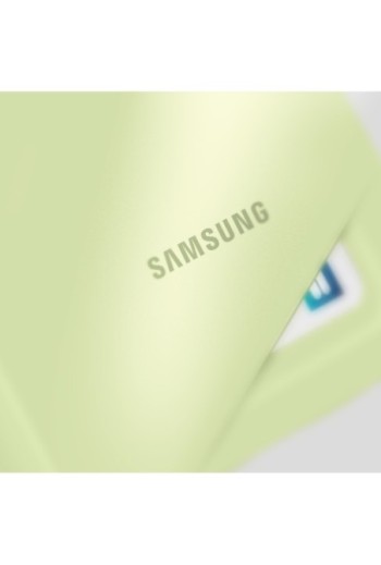 Cover originale Samsung con portacarte per Galaxy A15 4G e 5G - Card Slot Case lime
