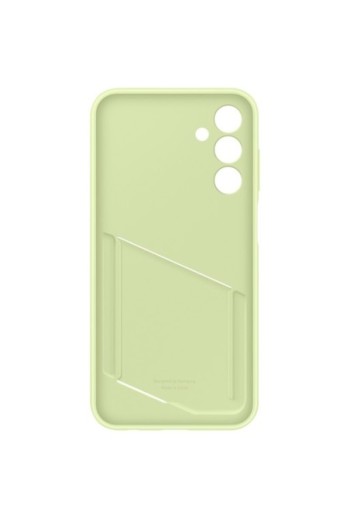 Cover originale Samsung con portacarte per Galaxy A15 4G e 5G - Card Slot Case lime