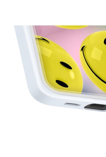 Cover originale Samsung Galaxy S24 Plus - design smile gialli sfondo personalizzato