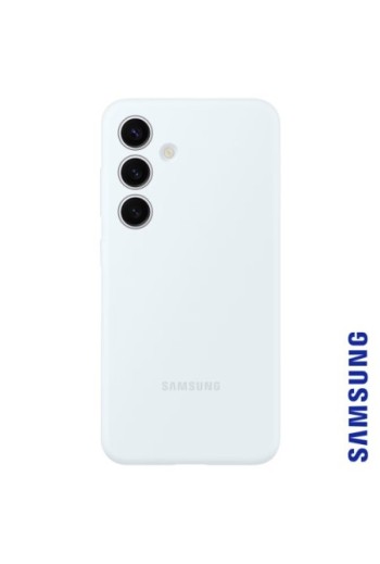 Cover originale per Samsung Galaxy S24 Plus - Silicone Case white soft-touch
