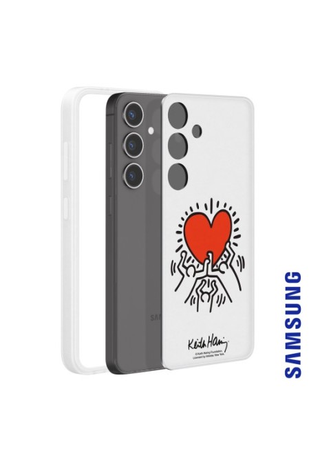 Cover Keith Haring originale Samsung Galaxy S24 Plus – sfondo personalizzato