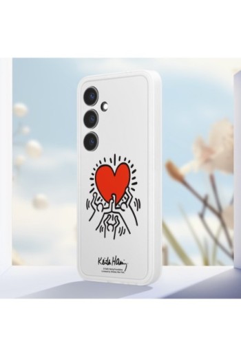 Cover Keith Haring originale Samsung Galaxy S24 Plus – sfondo personalizzato