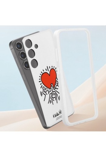 Cover Keith Haring originale Samsung Galaxy S24 Plus – sfondo personalizzato