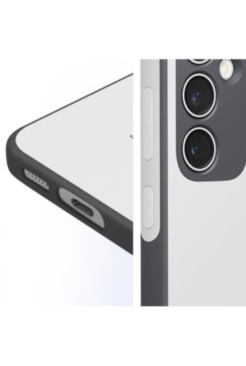 Cover originale per Samsung Galaxy S23 FE flessibile Silicone Case - light gray