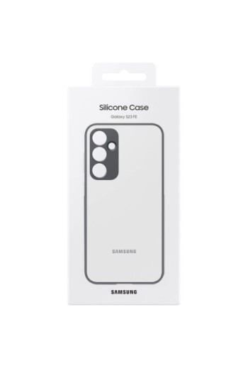 Cover originale per Samsung Galaxy S23 FE flessibile Silicone Case - light gray
