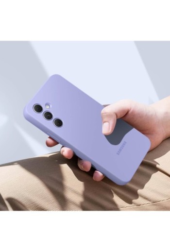 Cover per Samsung Galaxy A54 5G flessibile Silicone Case - blueberry