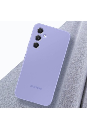 Cover per Samsung Galaxy A54 5G flessibile Silicone Case - blueberry