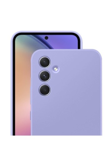 Cover per Samsung Galaxy A54 5G flessibile Silicone Case - blueberry