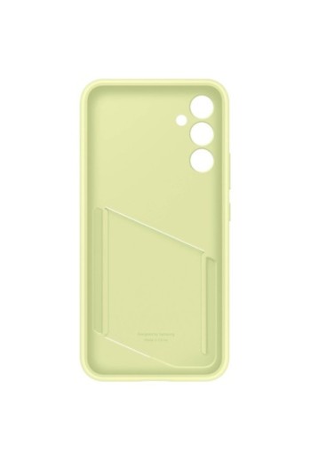 Cover originale Card Slot Case per Samsung Galaxy A34 5G con portacarte - lime
